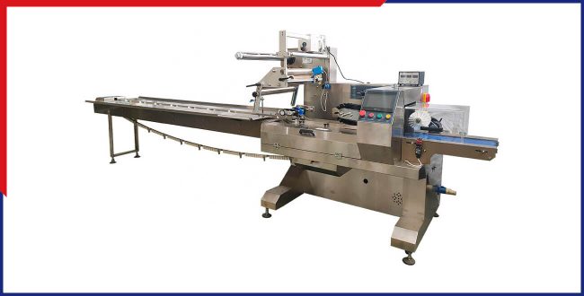 3-axis Servo Flow Wrap Packing Machine