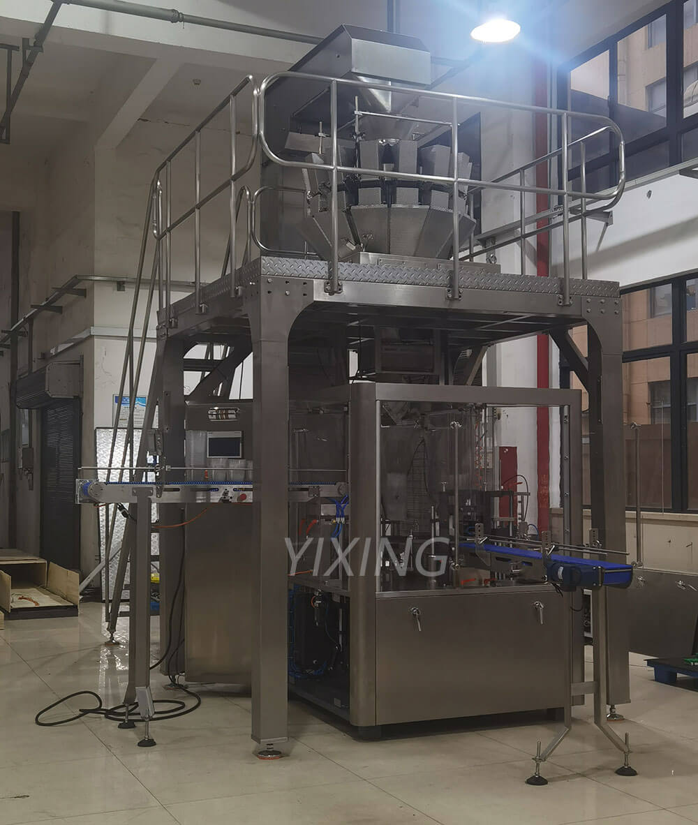 Plastic Container Weighing Filling Machine